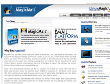 Tablet Screenshot of magicmail.com